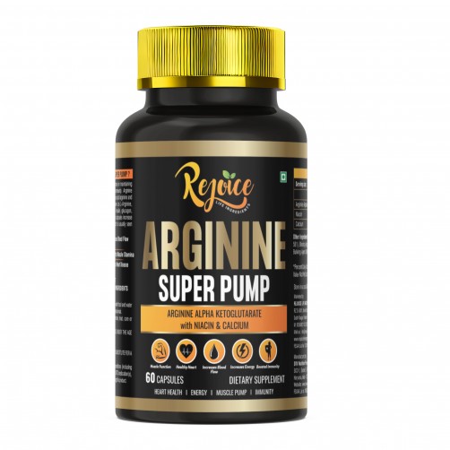 SUPER PUMP Arginine AAKG - 60 capsules